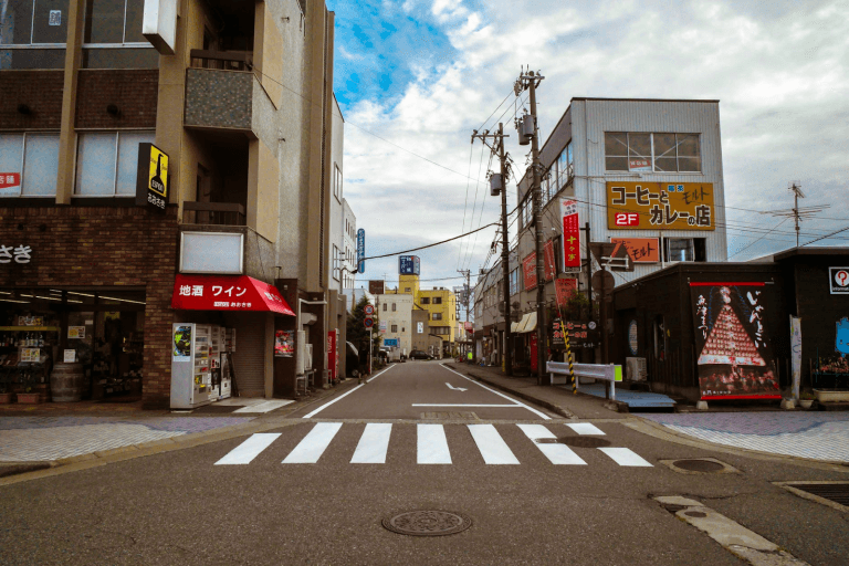 empty street in Chinatown